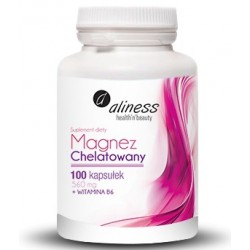 Magnez Chelatowany 560 mg + Witamina B6